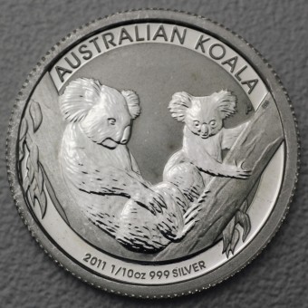Silbermünze 1/10oz "Koala - 2011" 