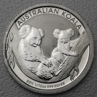Silbermünze 1/10oz "Koala" 2011 (Australien)