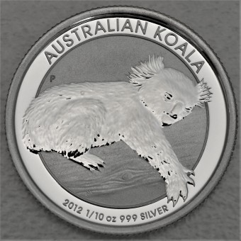 Silbermünze 1/10oz "Koala - 2012" 