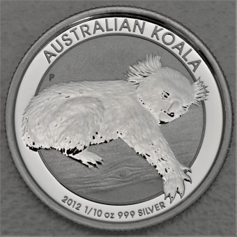 Silbermünze 1/10oz "Koala" 2012 (Australien)
