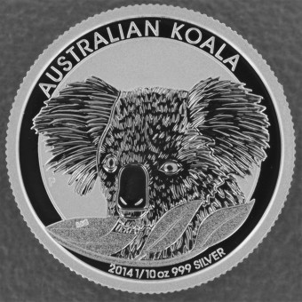 Silbermünze 1/10oz "Koala" 2014 (Australien)