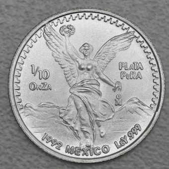 Silbermünze 1/10oz "Libertad - 1992" 