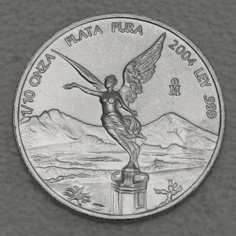 Silbermünze 1/10oz "Libertad - 2004" 