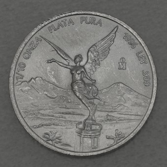 Silbermünze 1/10oz "Libertad" 1996 (Mexiko)