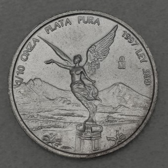 Silbermünze 1/10oz "Libertad" 1997 (Mexiko)