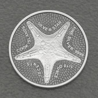 Silbermünze 1/10oz "Silver-Star" 2021 (Diff.) 