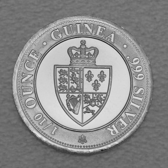 Silbermünze 1/10oz "Spade Guinea" 2020 (St. Helena)