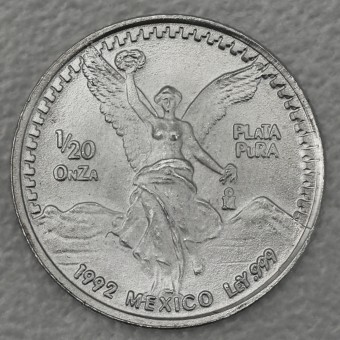 Silbermünze 1/20oz "Libertad - 1992" 