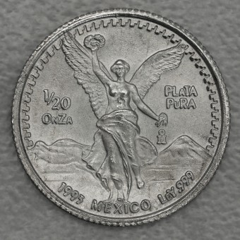 Silbermünze 1/20oz "Libertad" 1993 (Mexiko)
