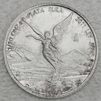 Silbermünze 1/20oz "Libertad" 2011 (Mexiko)