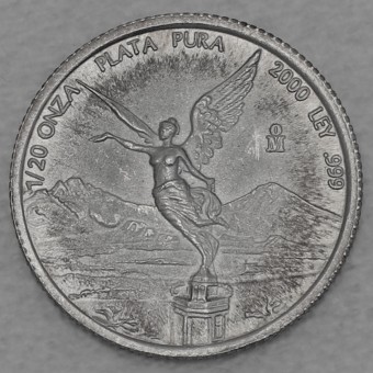 Silbermünze 1/20oz "Libertad" 2000 (Mexiko)