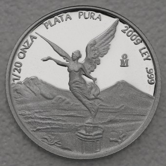 Silbermünze 1/20oz "Libertad" 2009 (Mexiko)