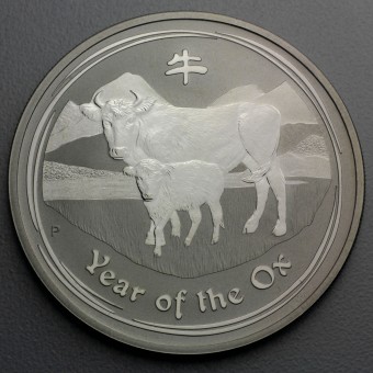 Silbermünze 1/2oz "Ochse" 2009 Lunar II – Year of the Ox (Australien)