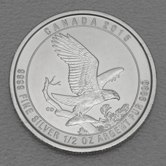 Silbermünze 1/2oz "Bald Eagle" 2015 (Kanada)