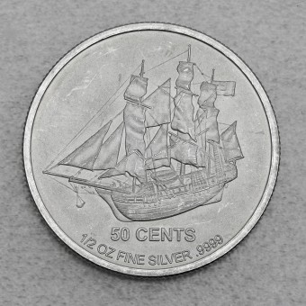 Silbermünze 1/2oz "Bounty" (Cook Islands)