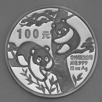 Silbermünze 12oz "China Panda - 1988" 