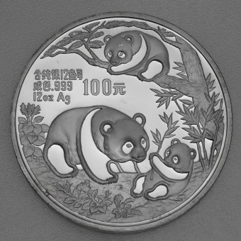 Silbermünze 12oz "Panda" 1991 (China)