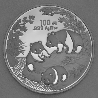 Silbermünze 12oz "China Panda - 1992" 