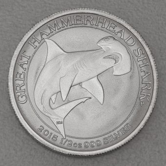 Silbermünze 1/2oz "Hammerhead Shark" 2015 Shark (Australien)