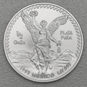 Silbermünze 1/2oz "Libertad" 1993 (Mexiko)