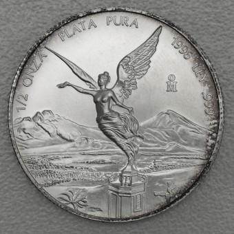 Silbermünze 1/2oz "Libertad" 1996 (Mexiko)