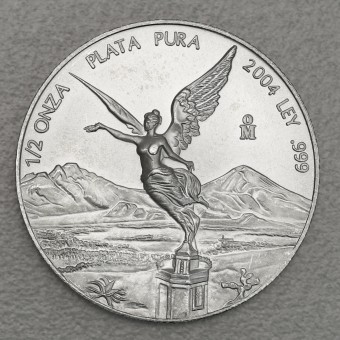 Silbermünze 1/2oz "Libertad" 2004 (Mexiko)