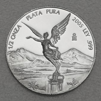 Silbermünze 1/2oz "Libertad - 2005" 