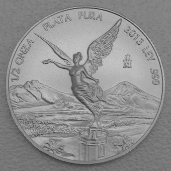 Silbermünze 1/2oz "Libertad" 2013 (Mexiko)