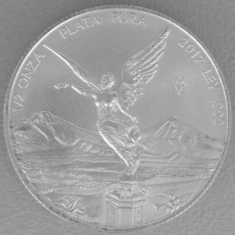 Silbermünze 1/2oz "Libertad" 2017 (Mexiko)