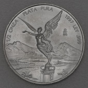 Silbermünze 1/2oz "Libertad" 1997 (Mexiko)