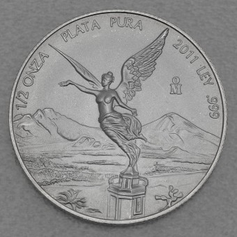 Silbermünze 1/2oz "Libertad" 2011 (Mexiko)