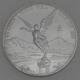 Silbermünze 1/2oz "Libertad" 2012 (Mexiko)