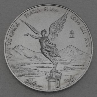 Silbermünze 1/2oz "Libertad" 2014 (Mexiko)