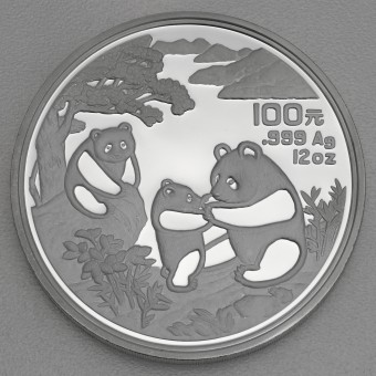 Silbermünze 12oz "Panda" 1993 (China)