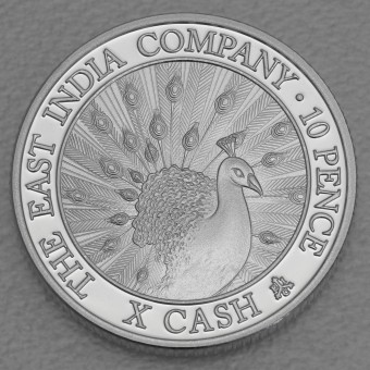 Silbermünze 1/2oz "Pfau" 2012 Cash X (St. Helena)