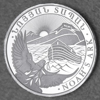 Silbermünze 1/4oz "Arche Noah" aktueller Jahrgang (Armenien)