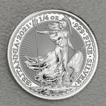 Silbermünze 1/4oz "Britannia" 2021 (UK)