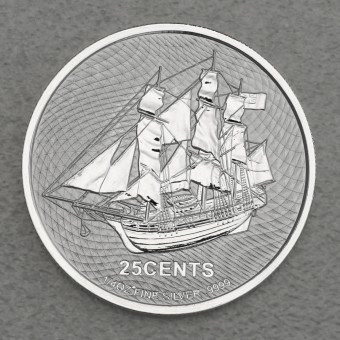 Silbermünze 1/4oz "Cook Islands/Bounty" 2021 