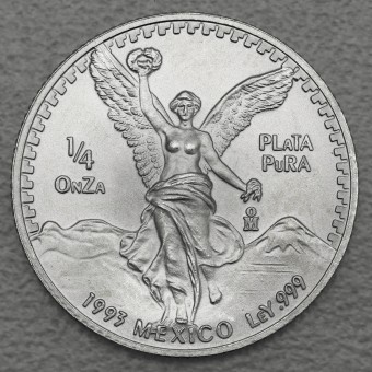 Silbermünze 1/4oz "Libertad" 1993 (Mexiko)