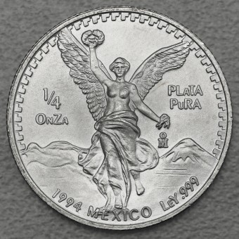 Silbermünze 1/4oz "Libertad" 1994 (Mexiko)