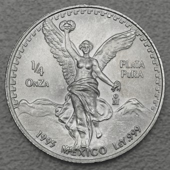 Silbermünze 1/4oz "Libertad" 1995 (Mexiko)