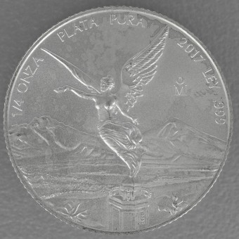 Silbermünze 1/4oz "Libertad" 2017 (Mexiko)