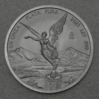 Silbermünze 1/4oz "Libertad" 2021 (Mexiko)
