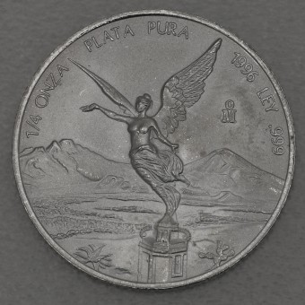 Silbermünze 1/4oz "Libertad" 1996 (Mexiko)
