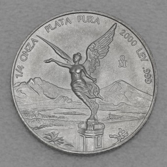 Silbermünze 1/4oz "Libertad" 2000 (Mexiko)