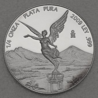 Silbermünze 1/4oz "Libertad" 2009 (Mexiko)