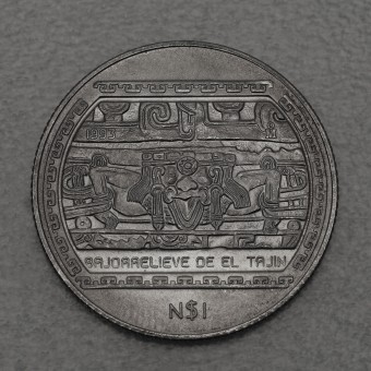 Silbermünze 1/4oz "El Tajin" 1993 Präkolumbische Kulturen – Veracruz (Mexiko)