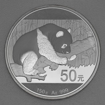 Silbermünze 150g "Panda" 2016 (China)