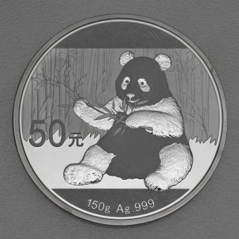 Silbermünze 150g "China Panda - 2017" 