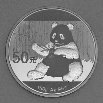 Silbermünze 150g "Panda" 2017 (China)